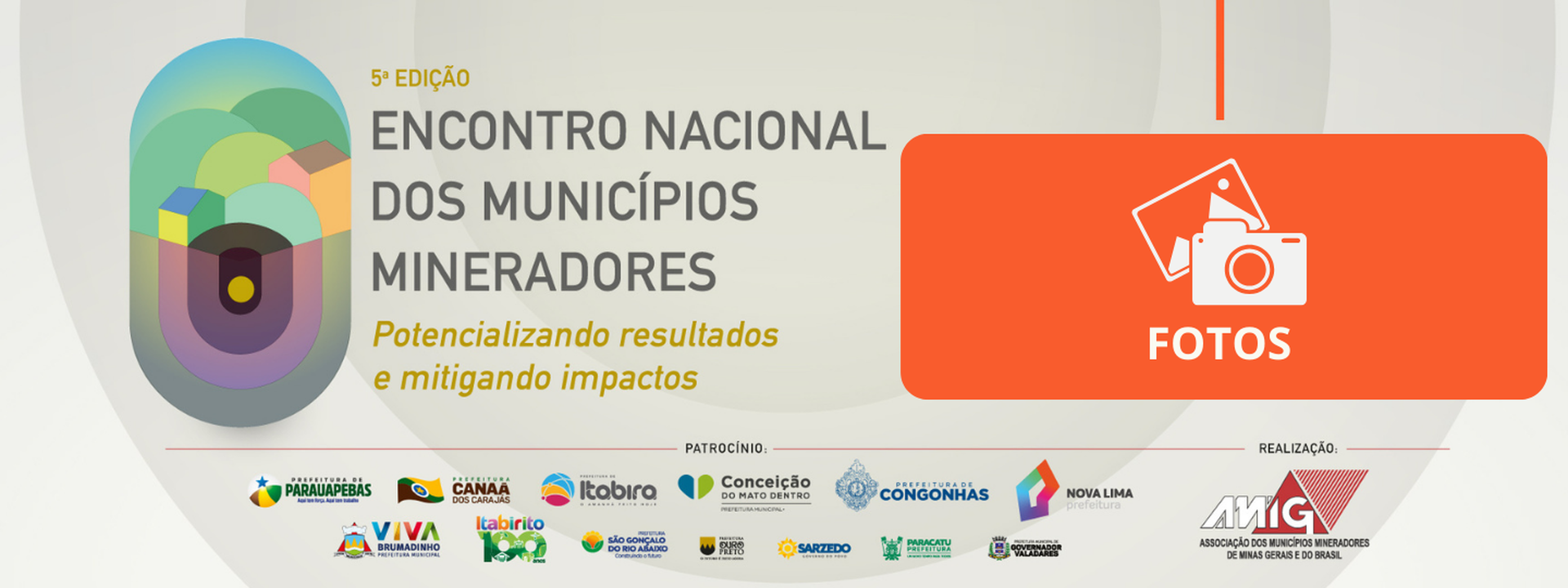 FOTOS DO 5º ENCONTRO NACIONAL DE MUNICÍPIOS MINERADORES